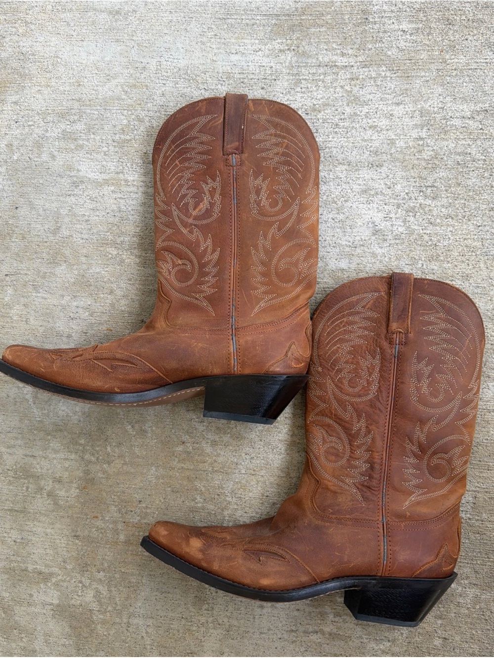 Durango Men’s DB532 Two Tone Western Boots Size 10 D, EUC